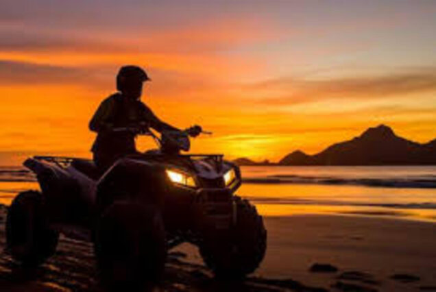 Quad biking and camel riding along beach and desert near Agadir
