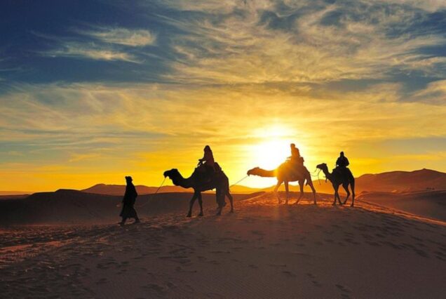 Quad biking and camel riding along beach and desert near Agadir