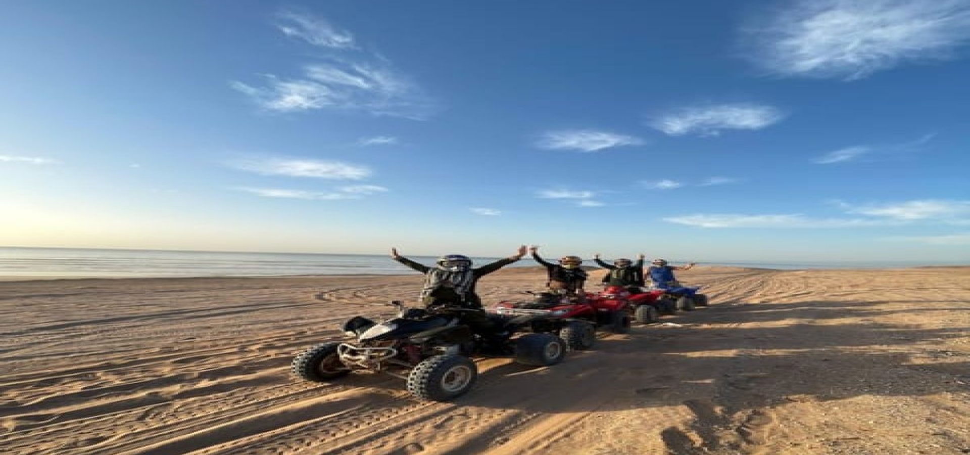 Quad safari through the Agadir desert
